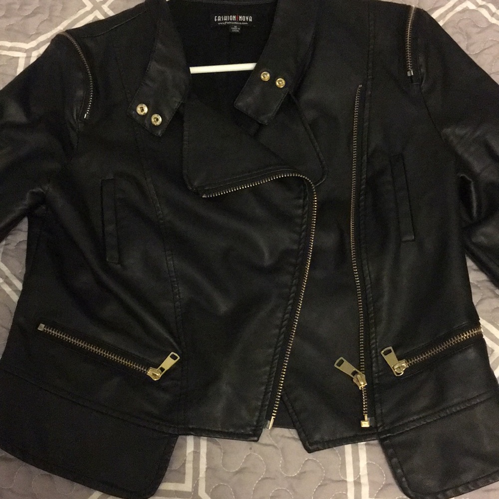 Fashion Nova Leather Jacket